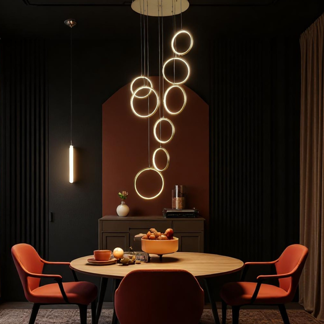 Lustra LED Suspendata GOLD Catania