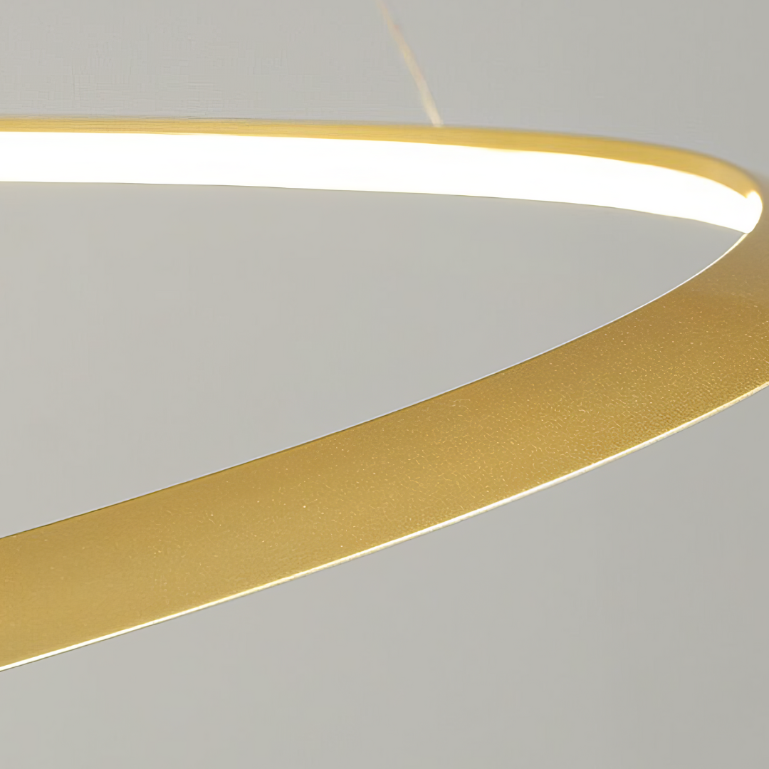 Lustra LED Aurie Suspendata 120W Lumea Telecomanda Echivalent 600W