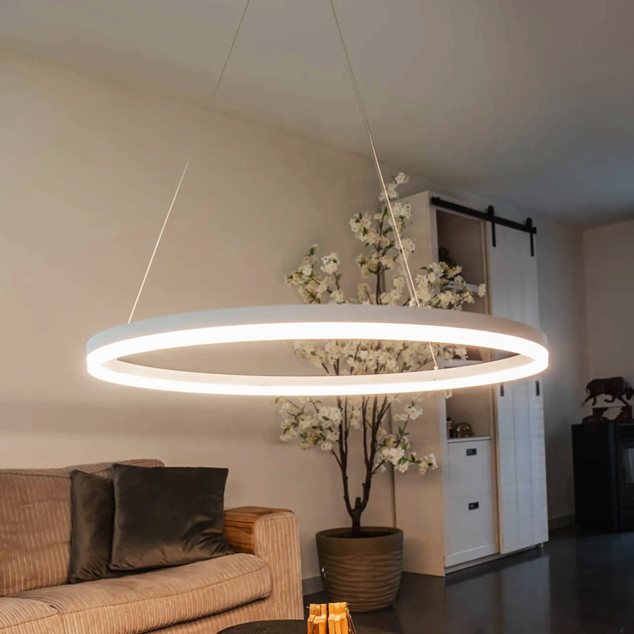 Lustra LED WONDERLAND Alba 1 Segment Echivalent 300W