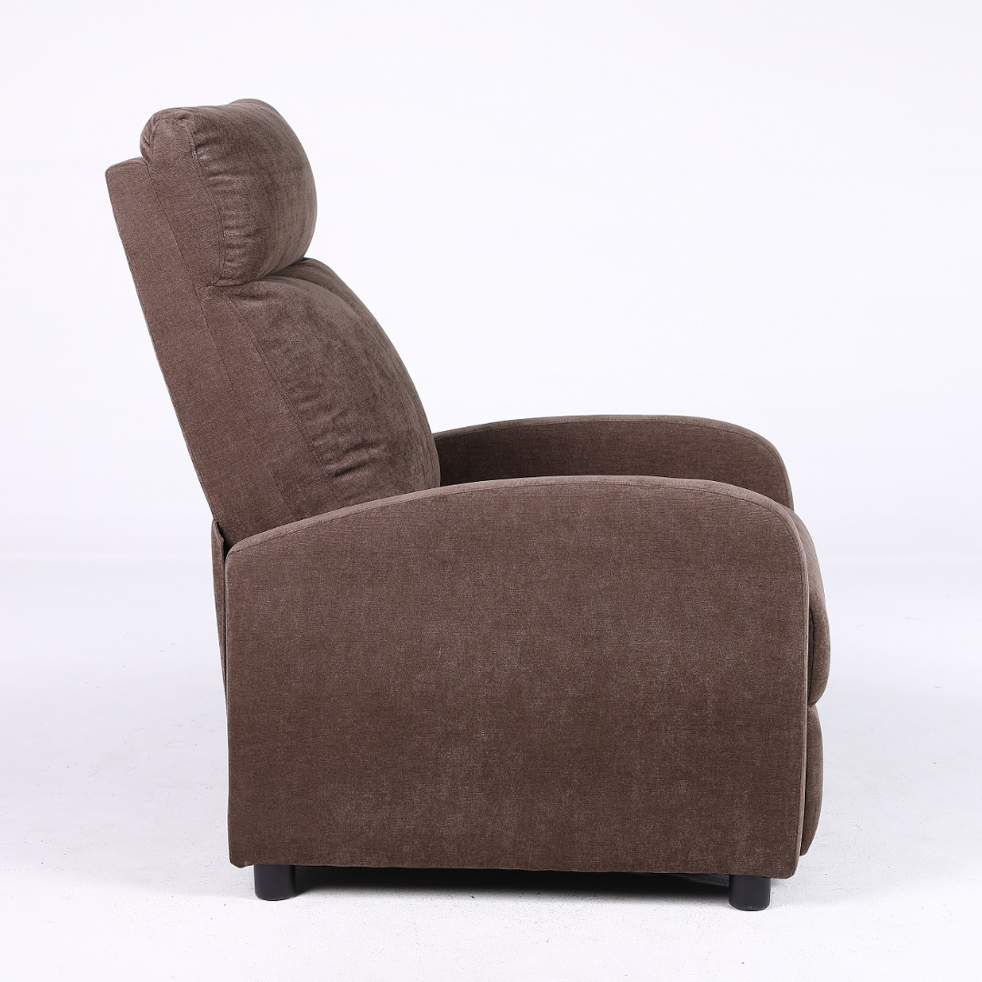 Fotoliu Recliner Stofa Maro