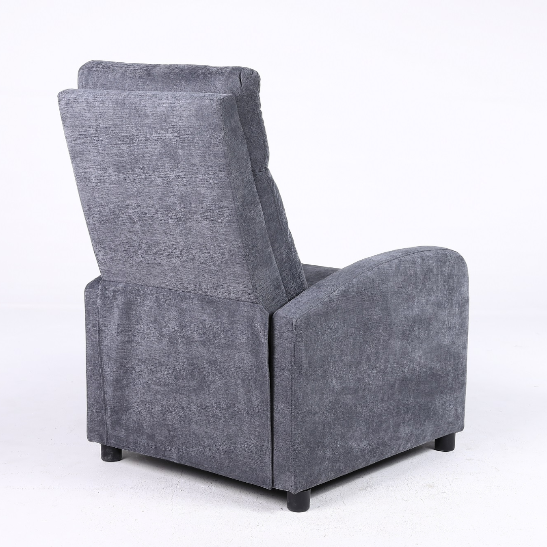 Fotoliu Recliner Stofa Gri Inchis