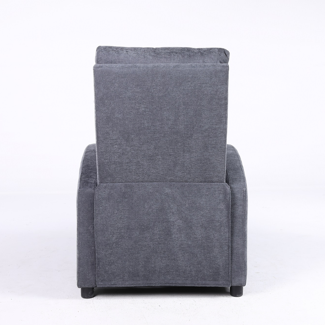 Fotoliu Recliner Stofa Gri Inchis