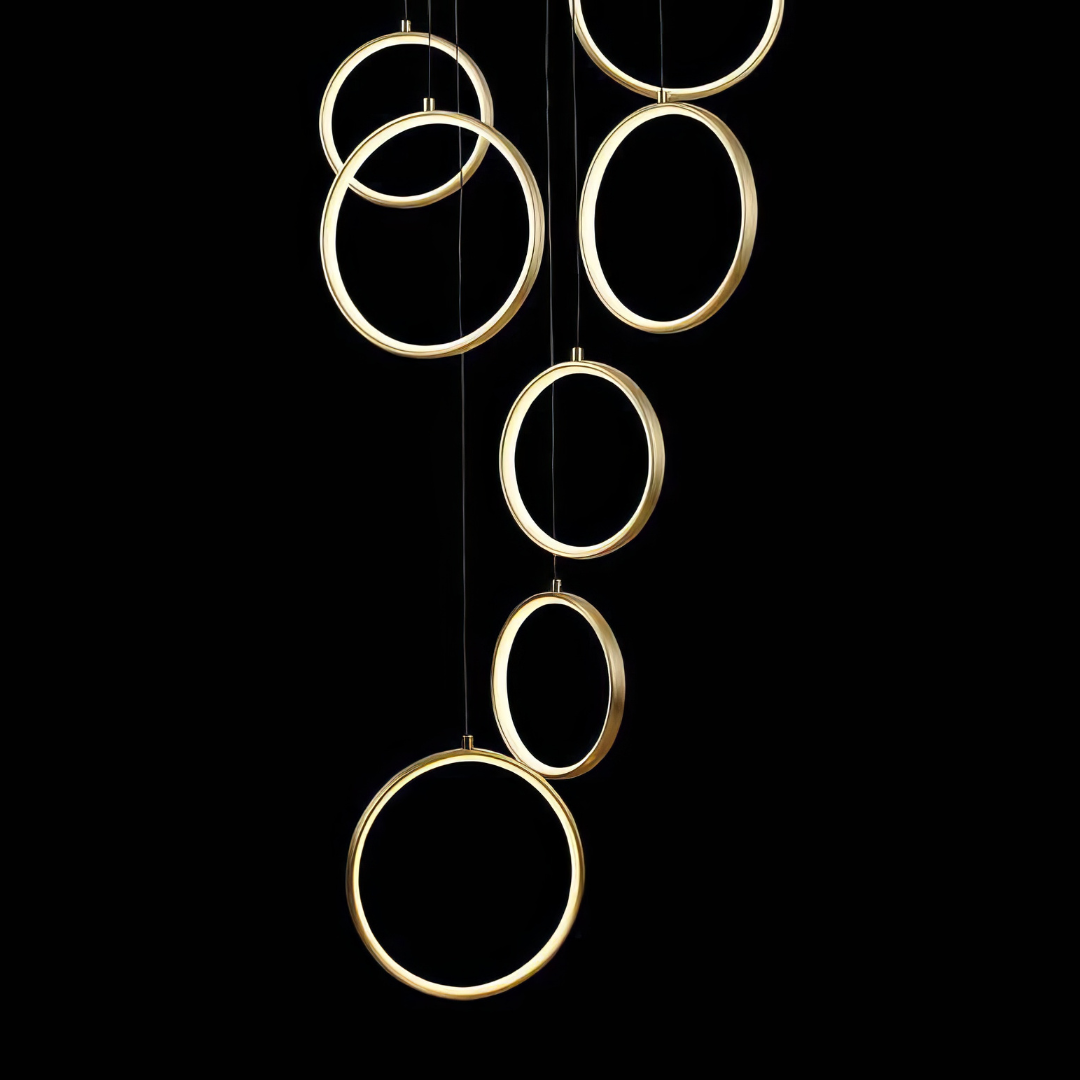 Lustra LED Suspendata GOLD Catania