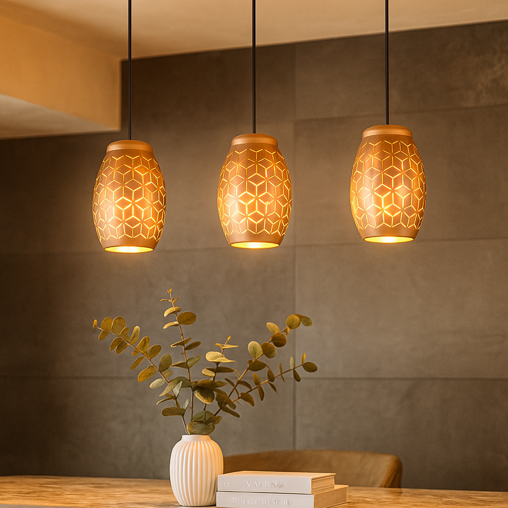 Lustra Suspendata 3xE27 Bidar