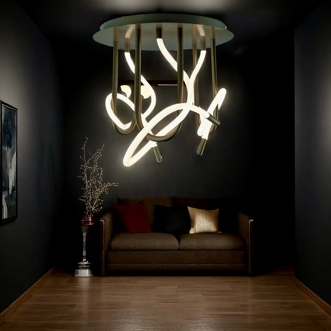 Lustra LED SUFITOWA 3 Functii Echivalent 400W