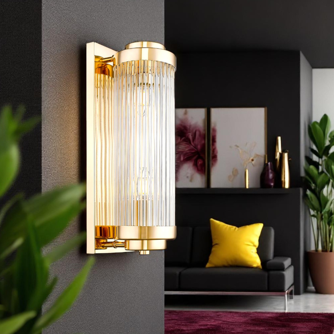 Aplica Perete Gold Luxury SERGIO Rotativa Reglabila
