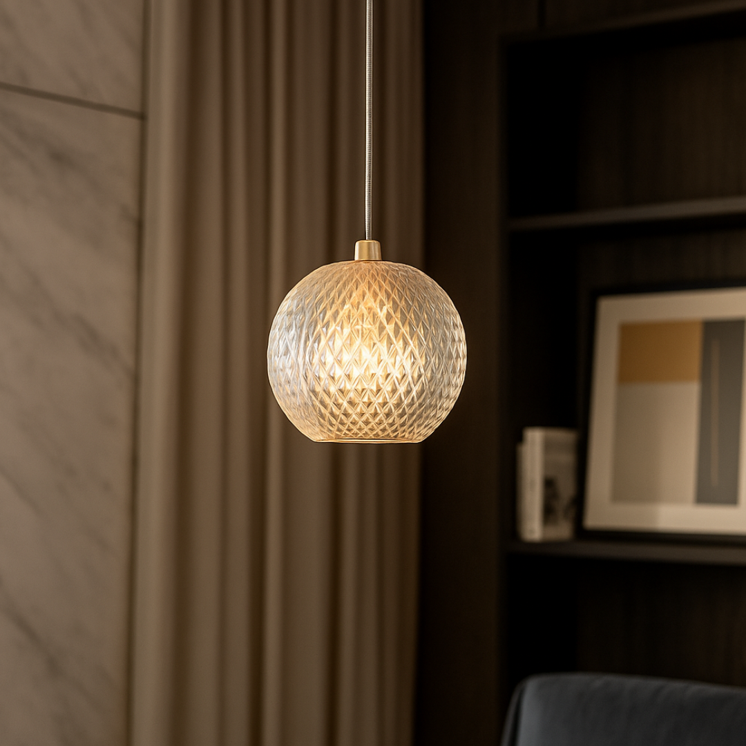 Pendul Abajur Cebolla Gold