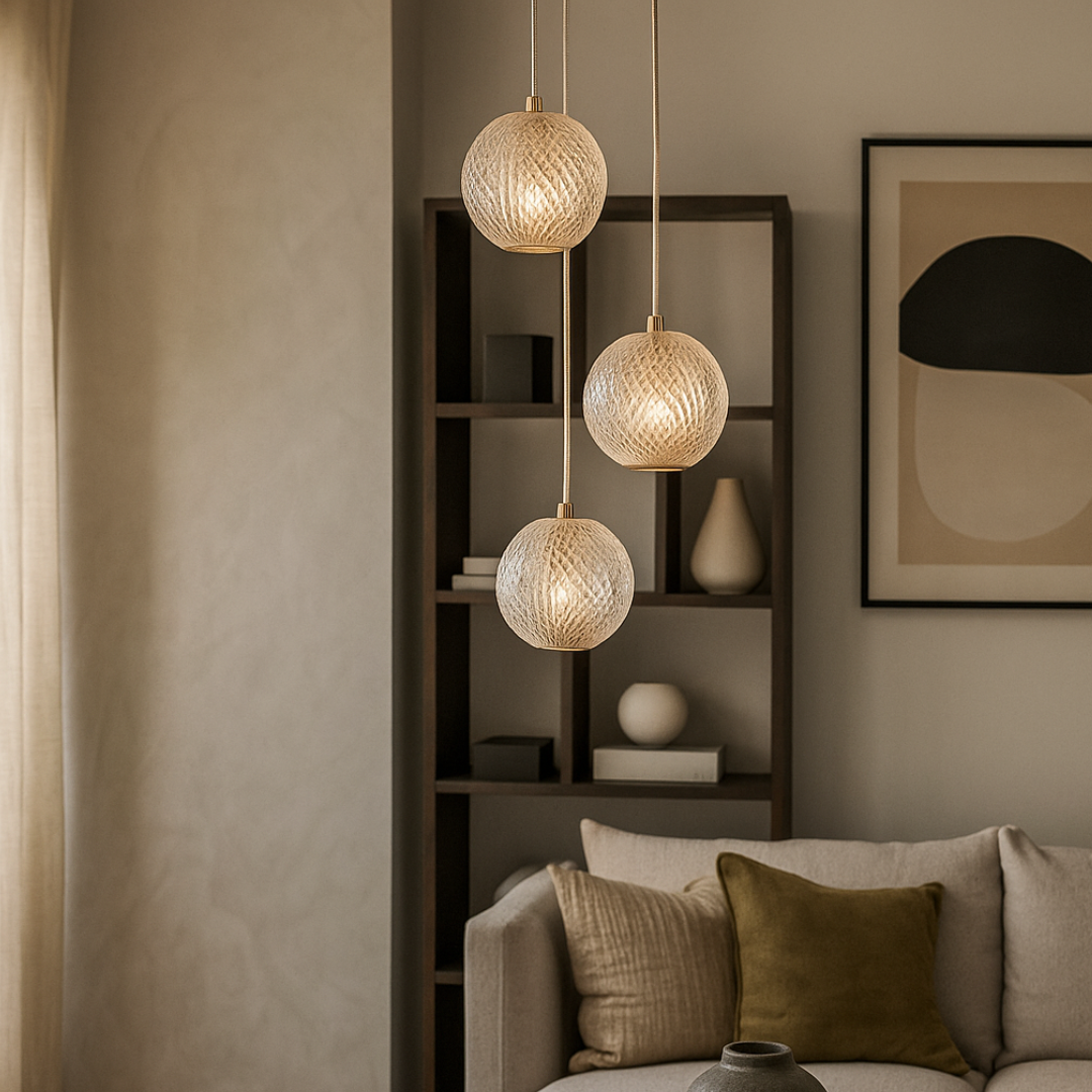 Lustra Abajur 3xG9 Cebolla Gold