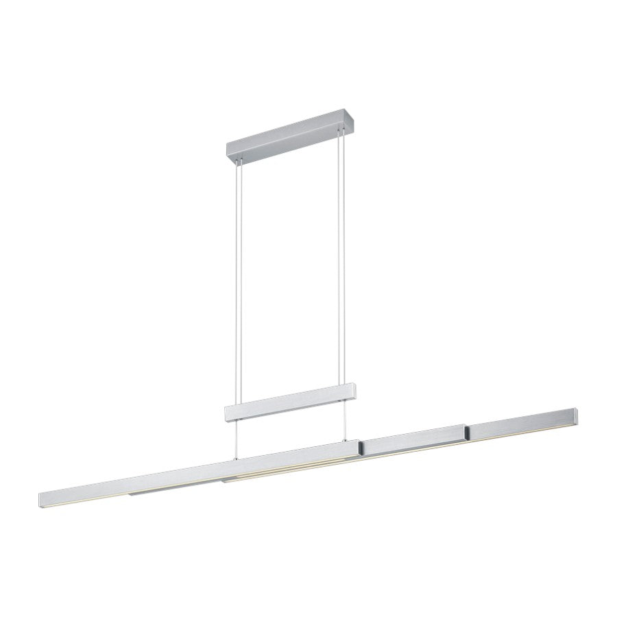 Lustra LED Suspendata White 150CM ENZO Liniara Echivalent 350W
