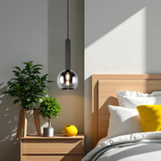 Pendul Abajur fumuriu CLAYTON