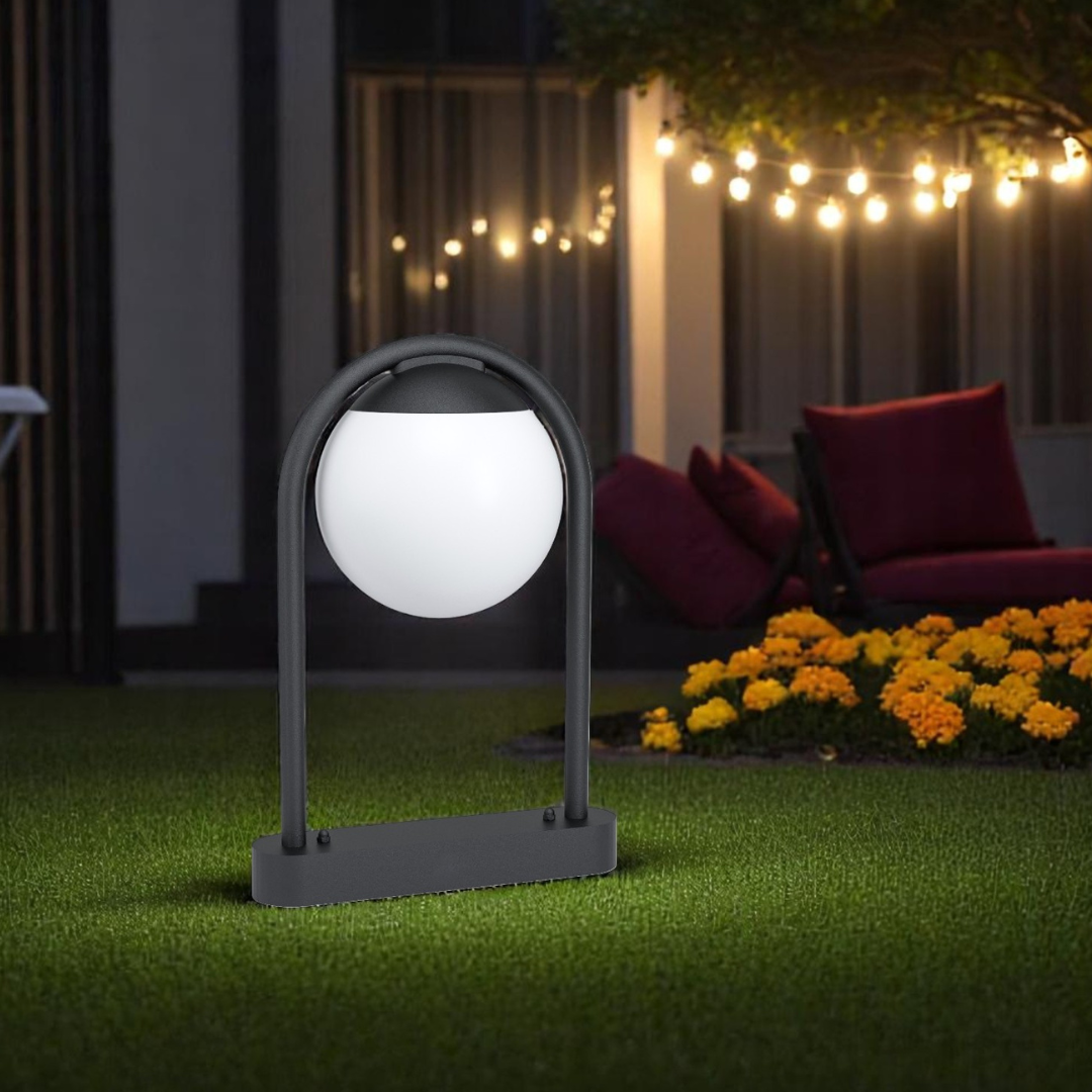 Stalp Ornamental de Gradina LED 28W PRATA VECCHIA 45CM 98732