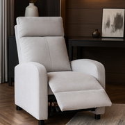 Fotoliu Recliner Stofa Gri