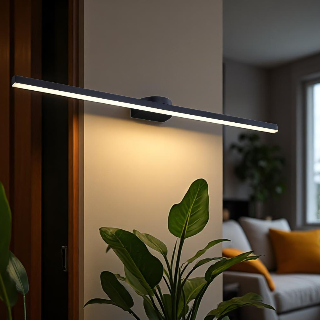 Aplica LED Baie 12W 40cm Neagra KINKIET