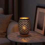 Veioza Decorativa BIDAR 1xE27 Neagra