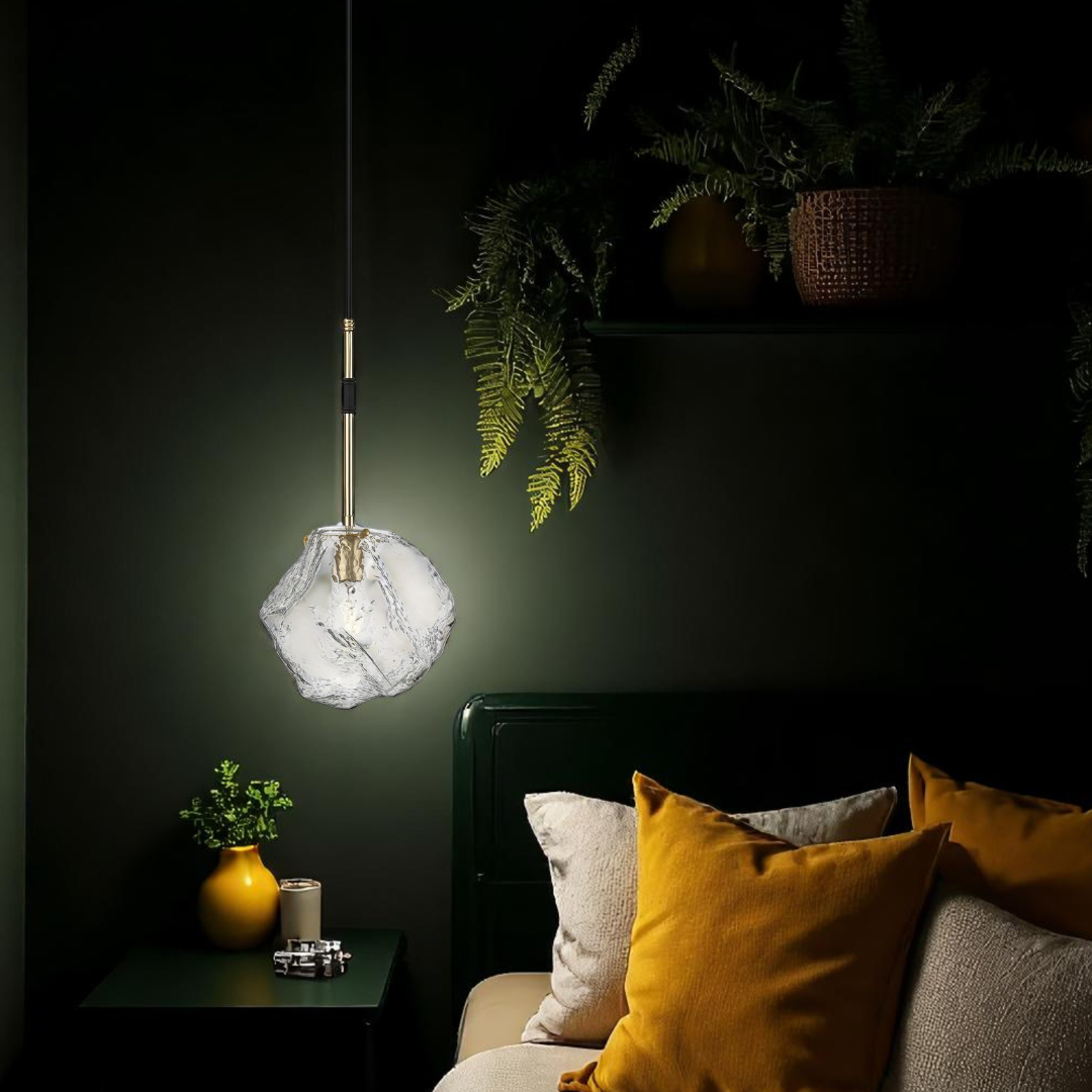 Pendul Cristal Luxury Golden ROCK