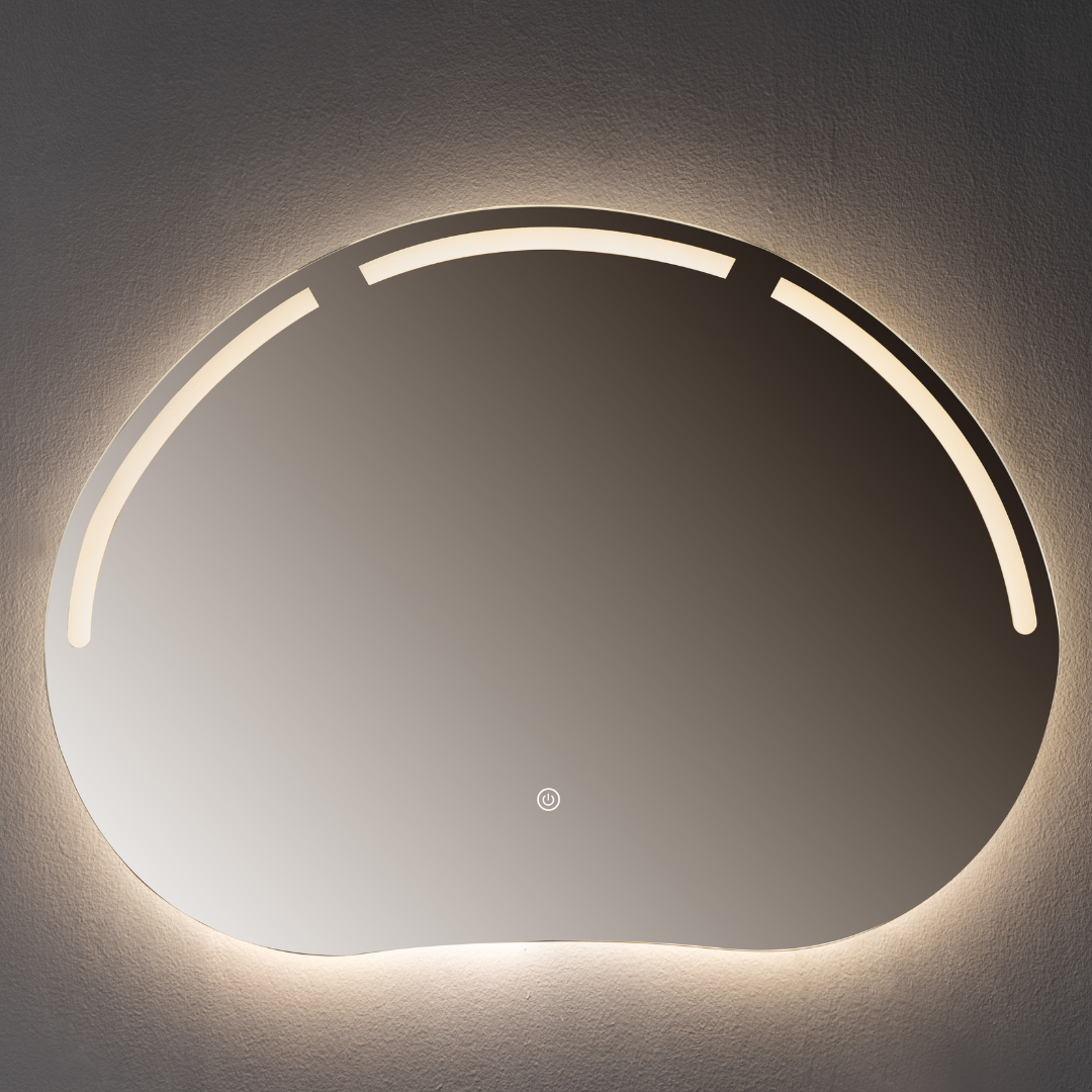 Oglinda LED FRAMELESS TOULOUSE 80x60CM 3 Lumini si Touch
