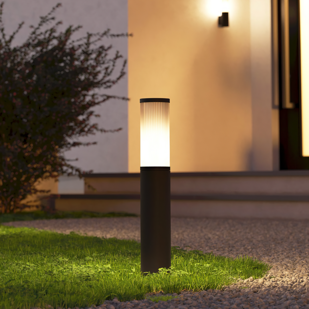 Stalp Ornamental De Gradina Negru 1xE27 IP54 901034 STALP ORNAMENTAL GARDEN POLE