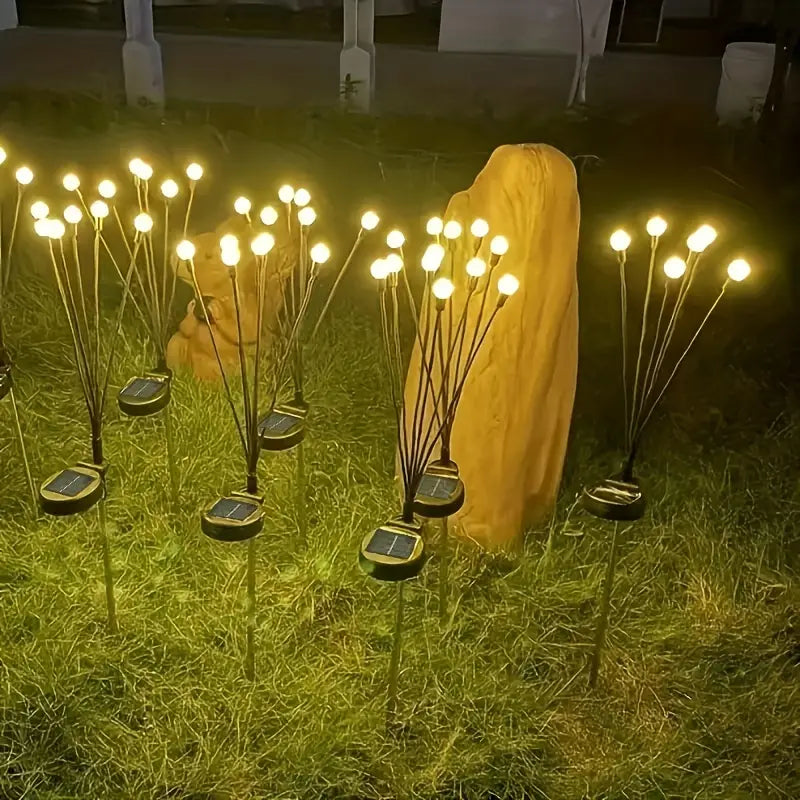 Lampa Led Solara Fireflys - Set 2 Buc Landscape Pathway Lighting