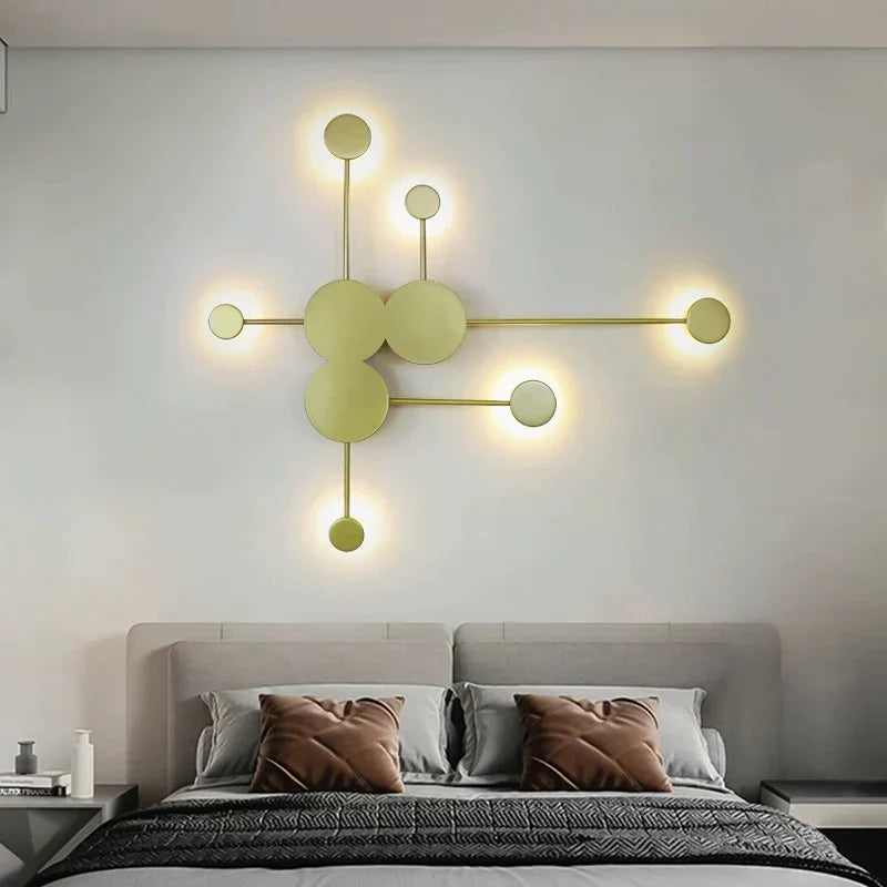 Aplica LED Modern Style-6 Gold Echivalent 200W