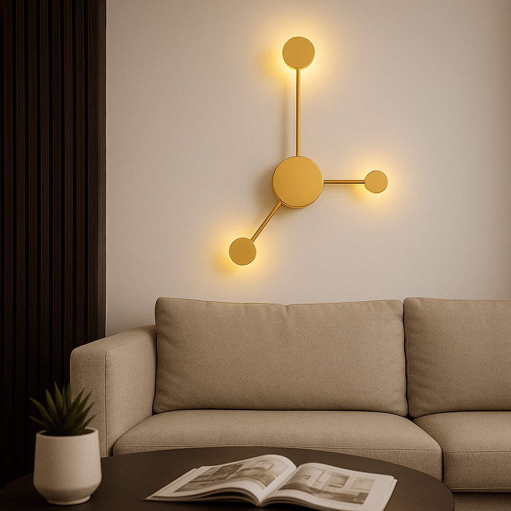 Aplica LED 24W Modern Style-3 Gold