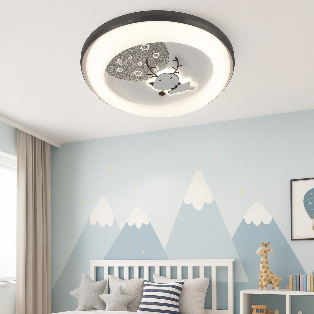 Lustra LED OLVAR Echivalent 600W Telecomanda