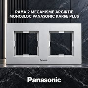 Rama 2 Mecanisme Argintie Monobloc Panasonic Karre Plus