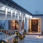 Instalatie LED Turturi PREMIUM Coldvale 160 LED-uri 2.7m Fir Alb IP44