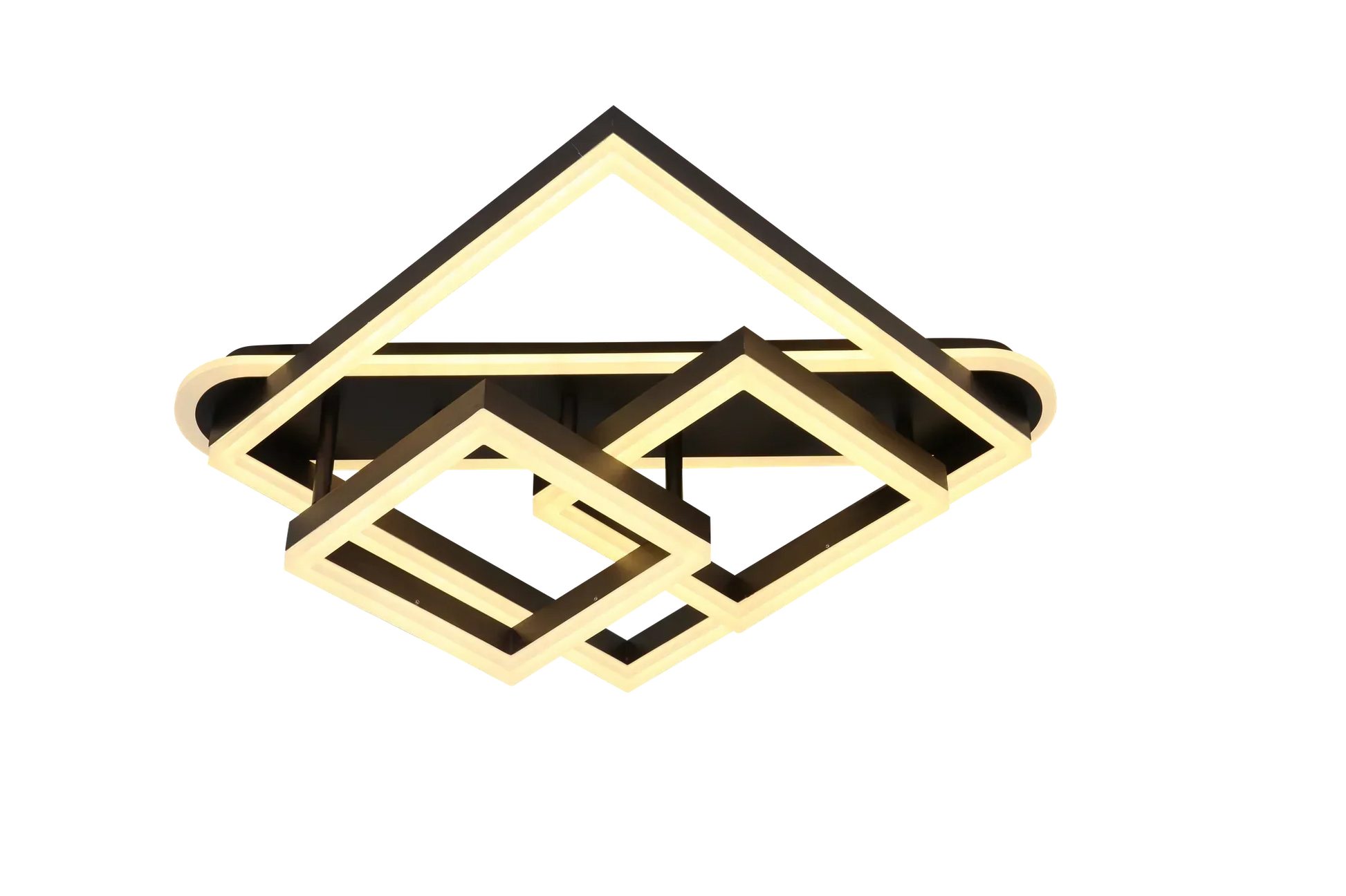 Lustra LED 240W THREE SQUARE Design Maro Telecomanda