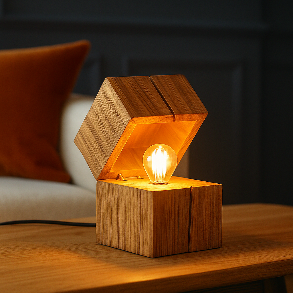 Veioza Decorativa TREASURE 1x E14 Finisaj Natural