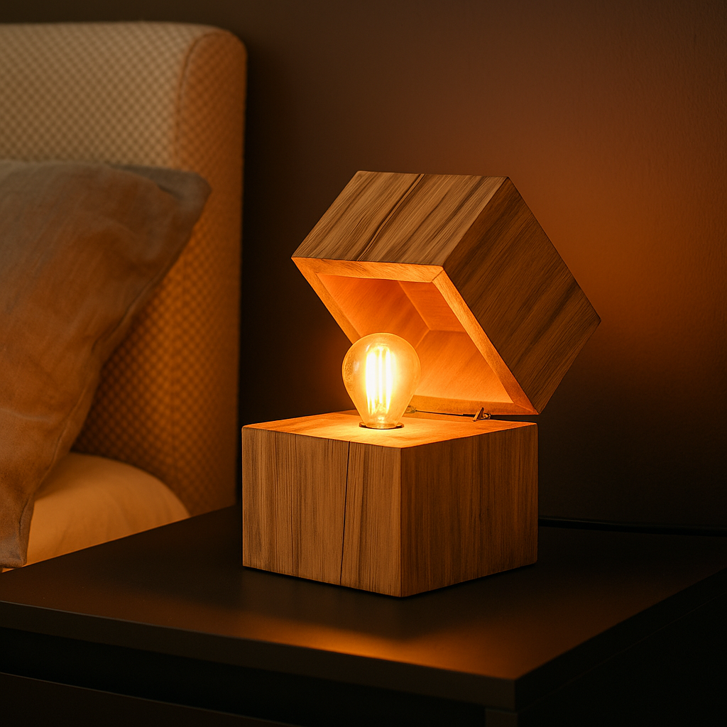 Veioza Decorativa TREASURE 1x E14 Finisaj Natural