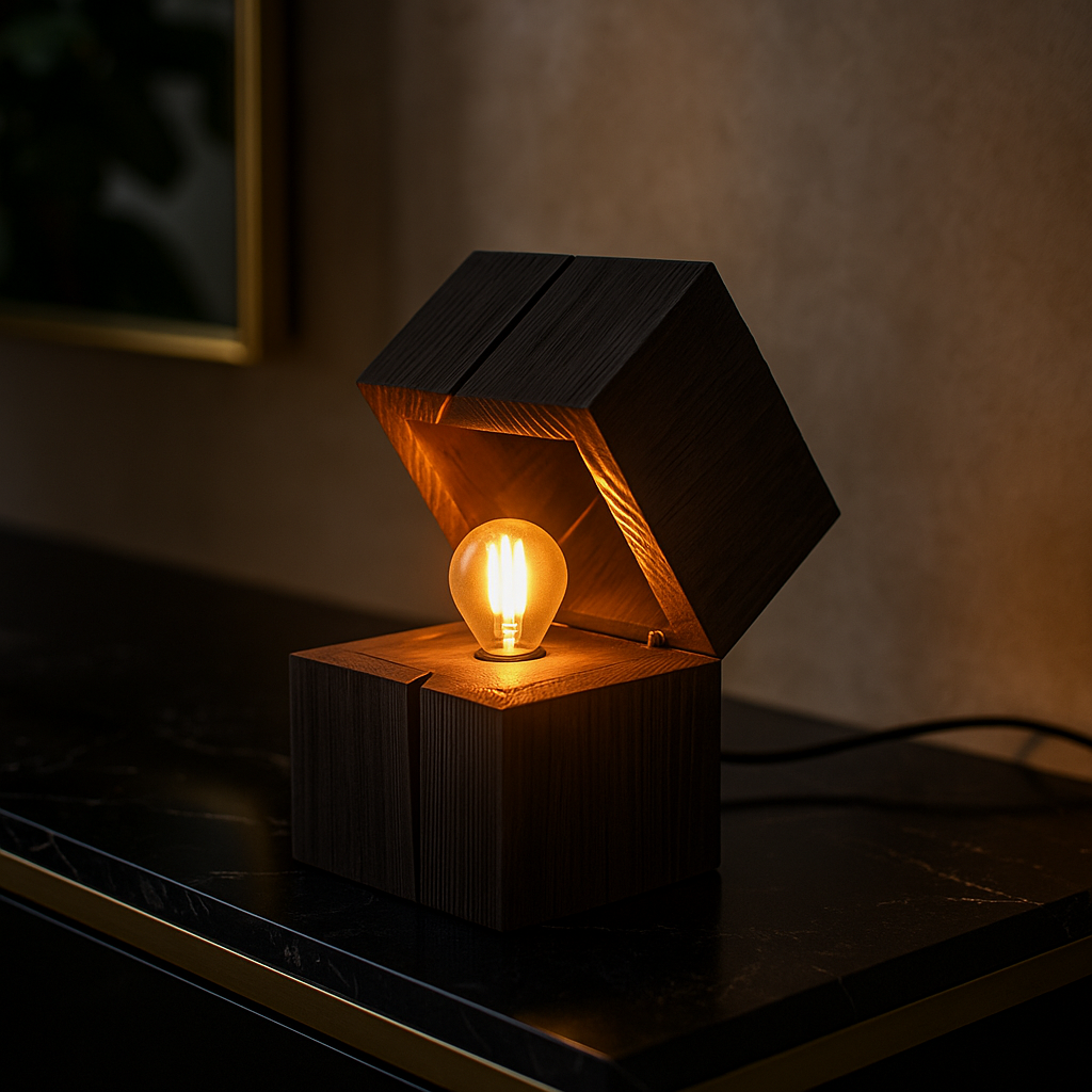 Veioza Decorativa TREASURE 1x E14 Black