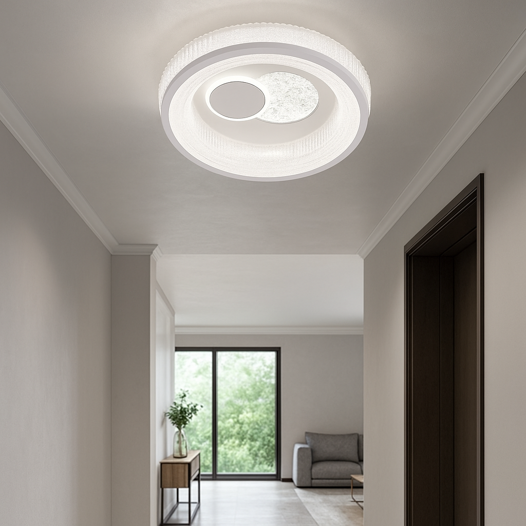 Lustra LED Koko ROUND White Echivalent 340W 