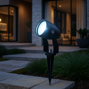 Spot LED Gradina KOLVI 15W Lumina Rece Negru