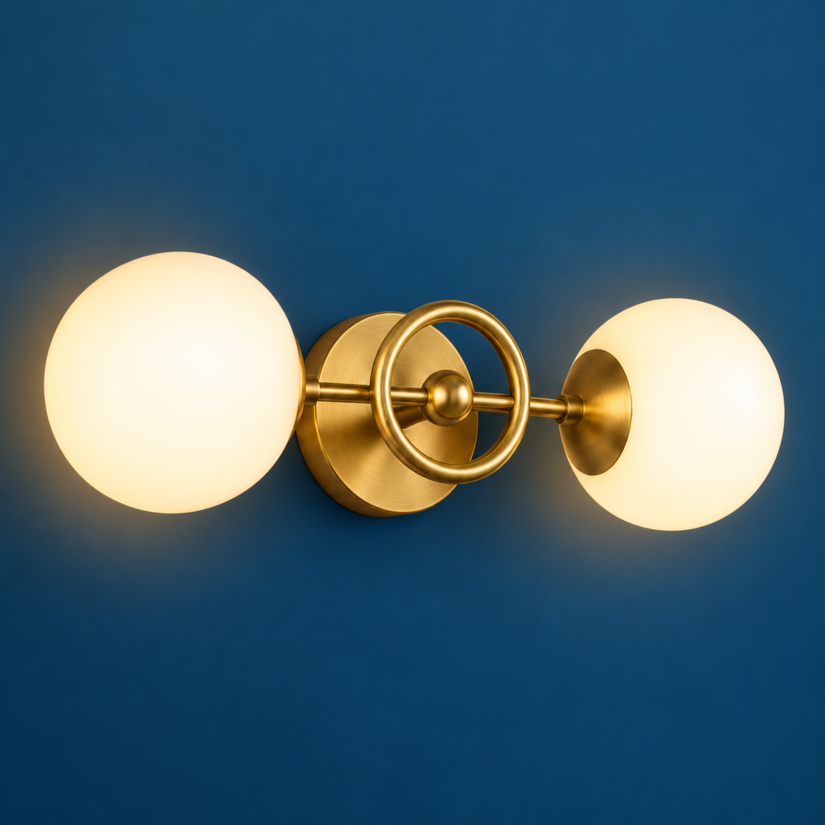 Lustra Abajur Aplicata Hicaro Gold 2xE27