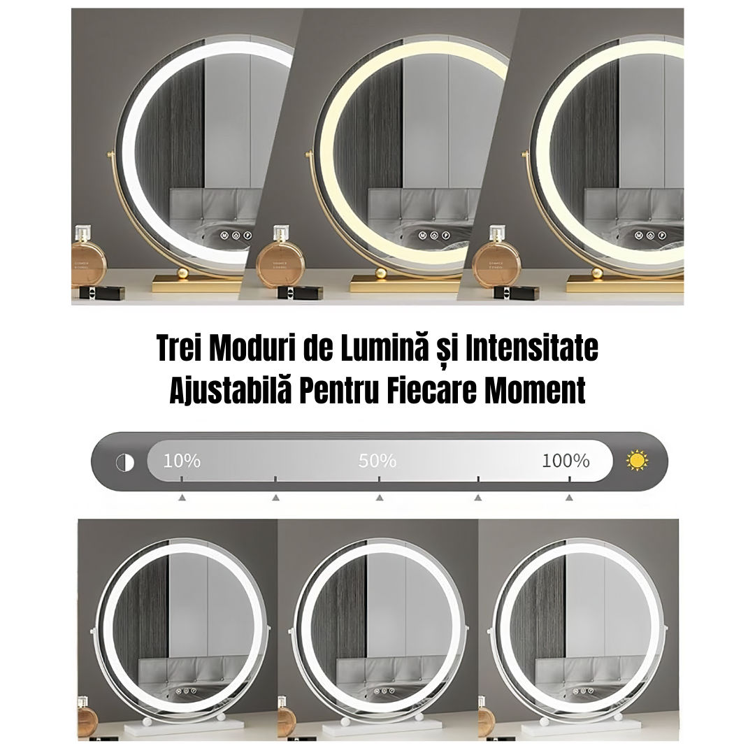 Oglinda LED Make-UP OD08 30x30CM