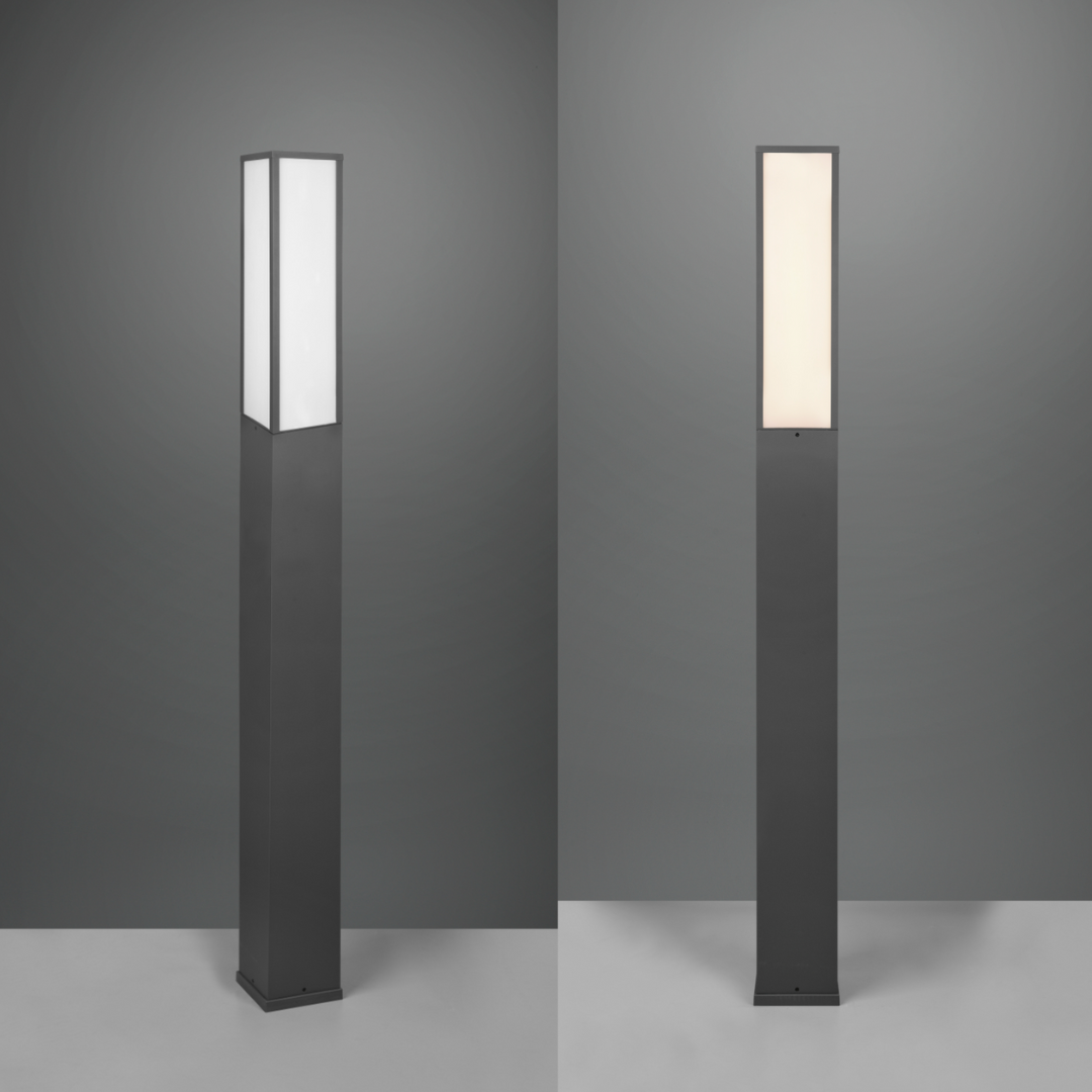 Stalp Ornamental De Gradina LED 15W 155CM FUERTE