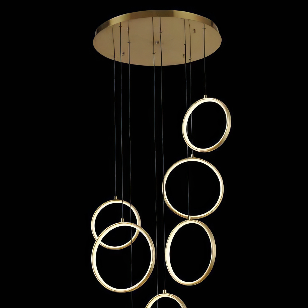 Lustra LED Suspendata GOLD Catania