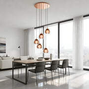 Lustra Suspendata ROCAMAR 1 Gold 150CM