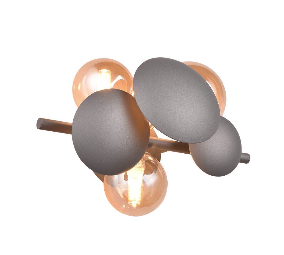 Aplica Premium Bubble Gold & Grey 3xG9