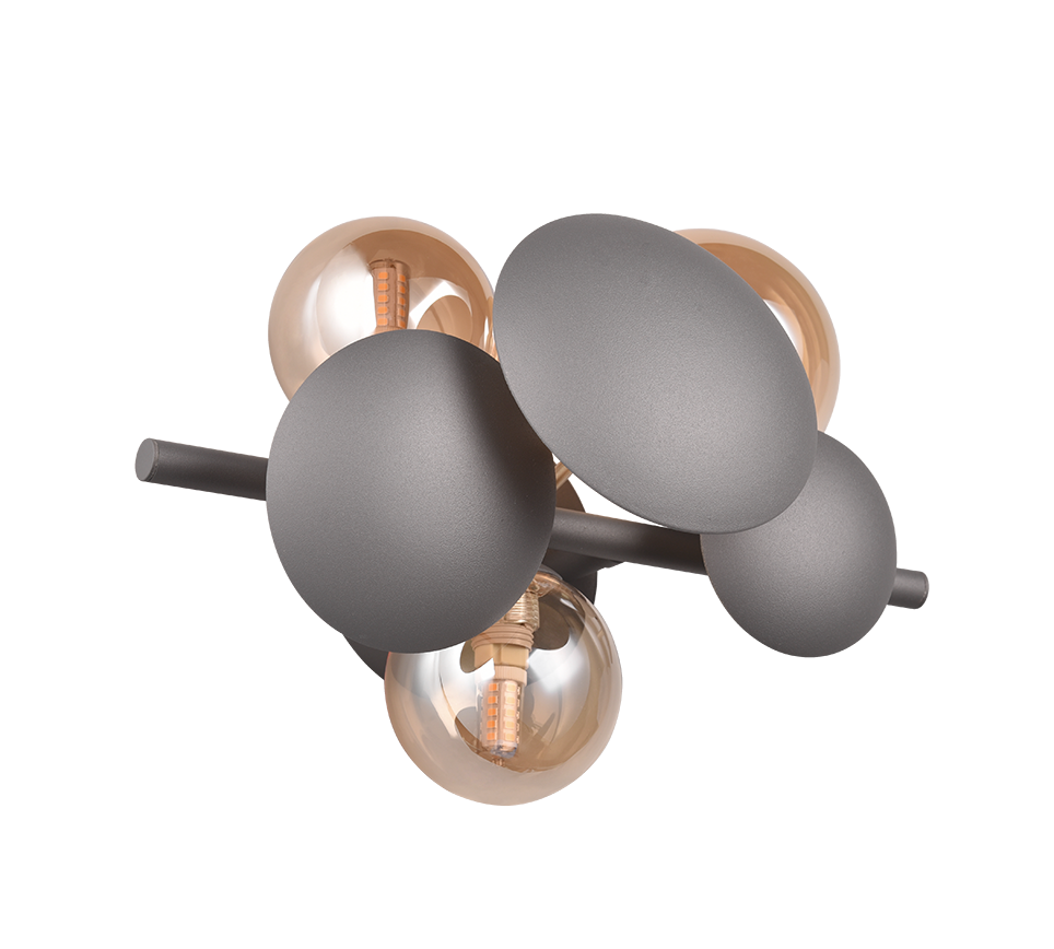 Aplica Premium Bubble Gold & Grey 3xG9