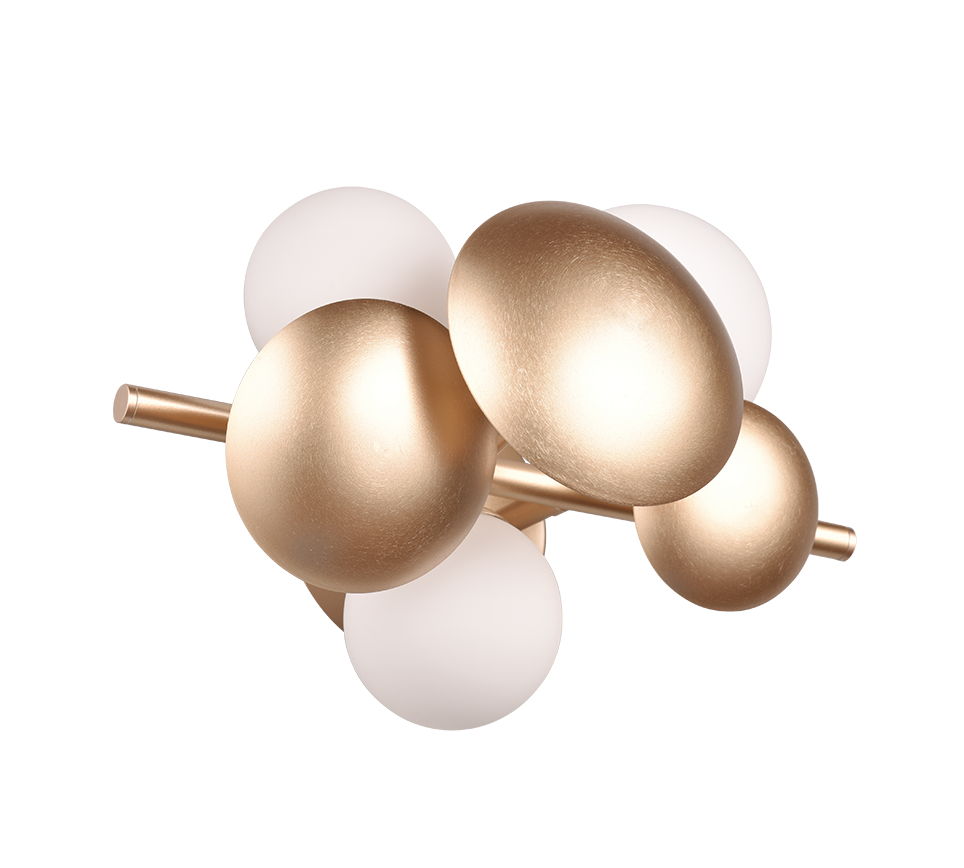 Aplica Premium Bubble Gold 3xG9