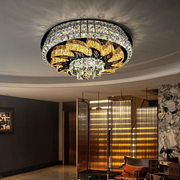 Lustra LED Cristal Aplicata Majestic Bloom Telecomanda Echivalent 800W