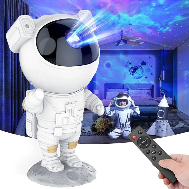 Mini Astronaut Proiectie Galaxie Nebuloasa LED cu Telecomanda