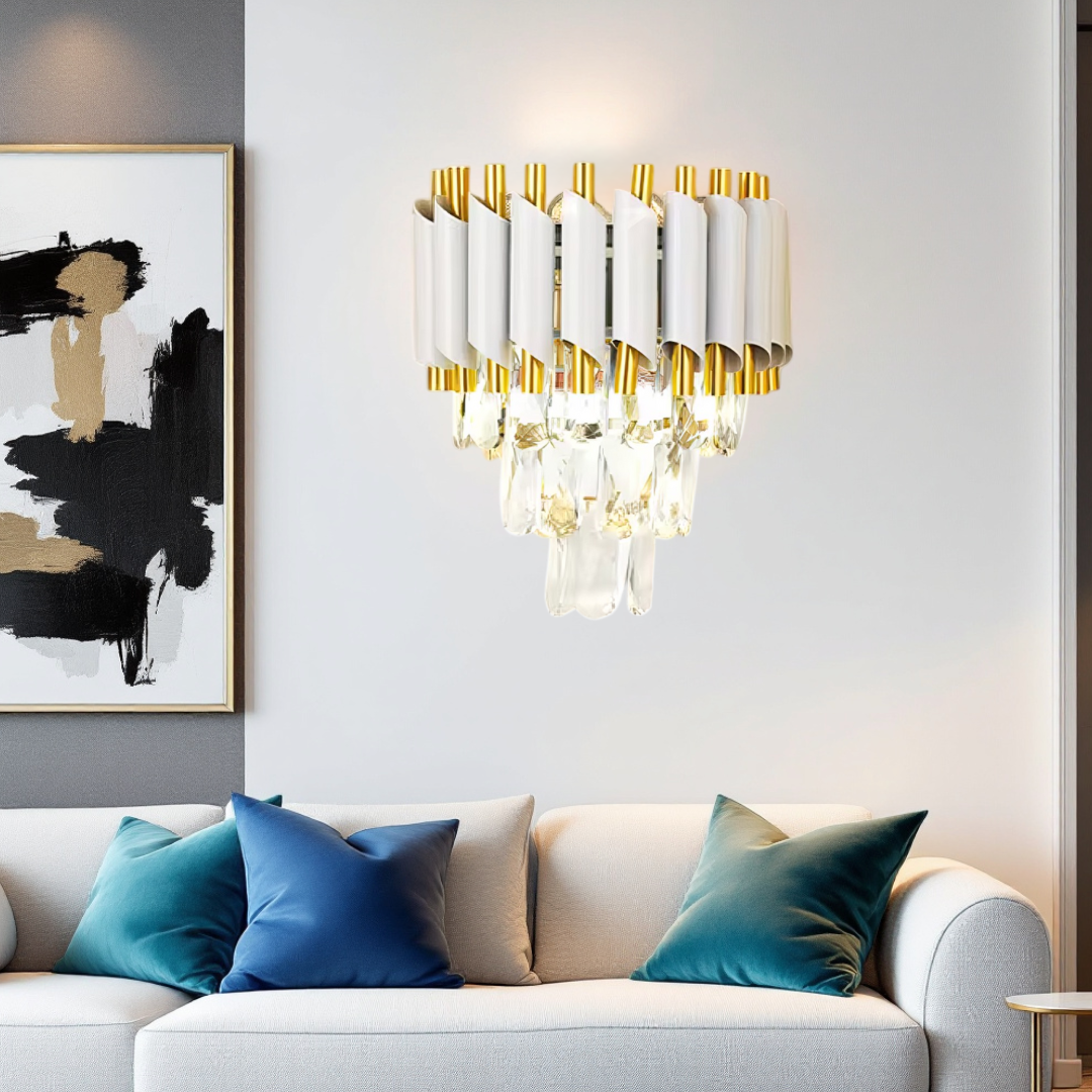 Aplica Perete Cristal WHITE PANTHER