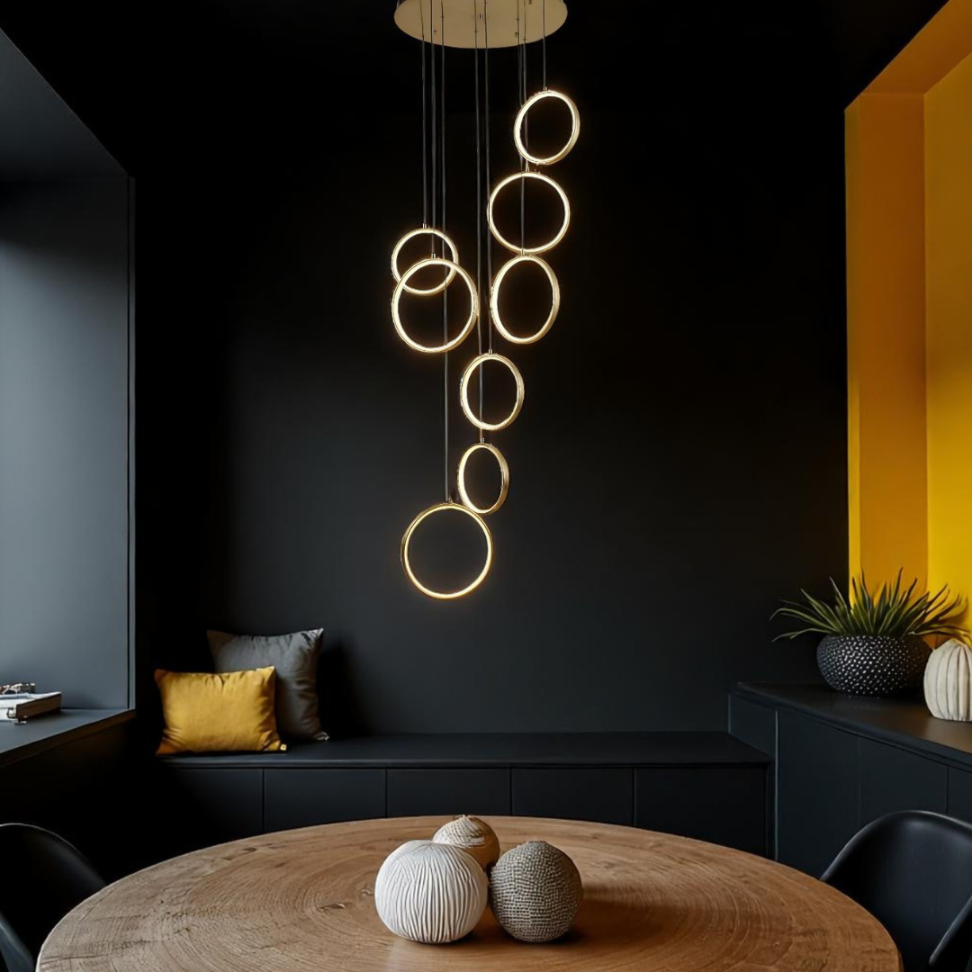 Lustra LED Suspendata GOLD Catania