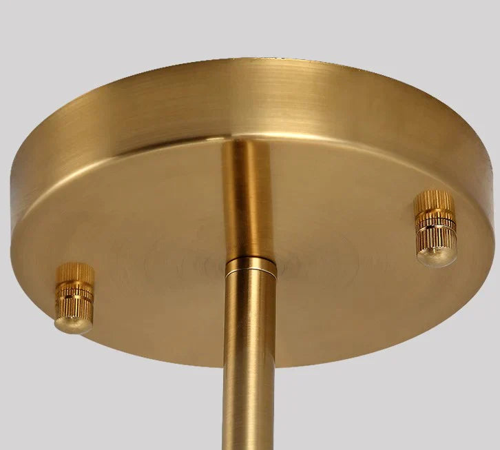 Lustra Stil Nordic Mid-Century 6xE27 Gold