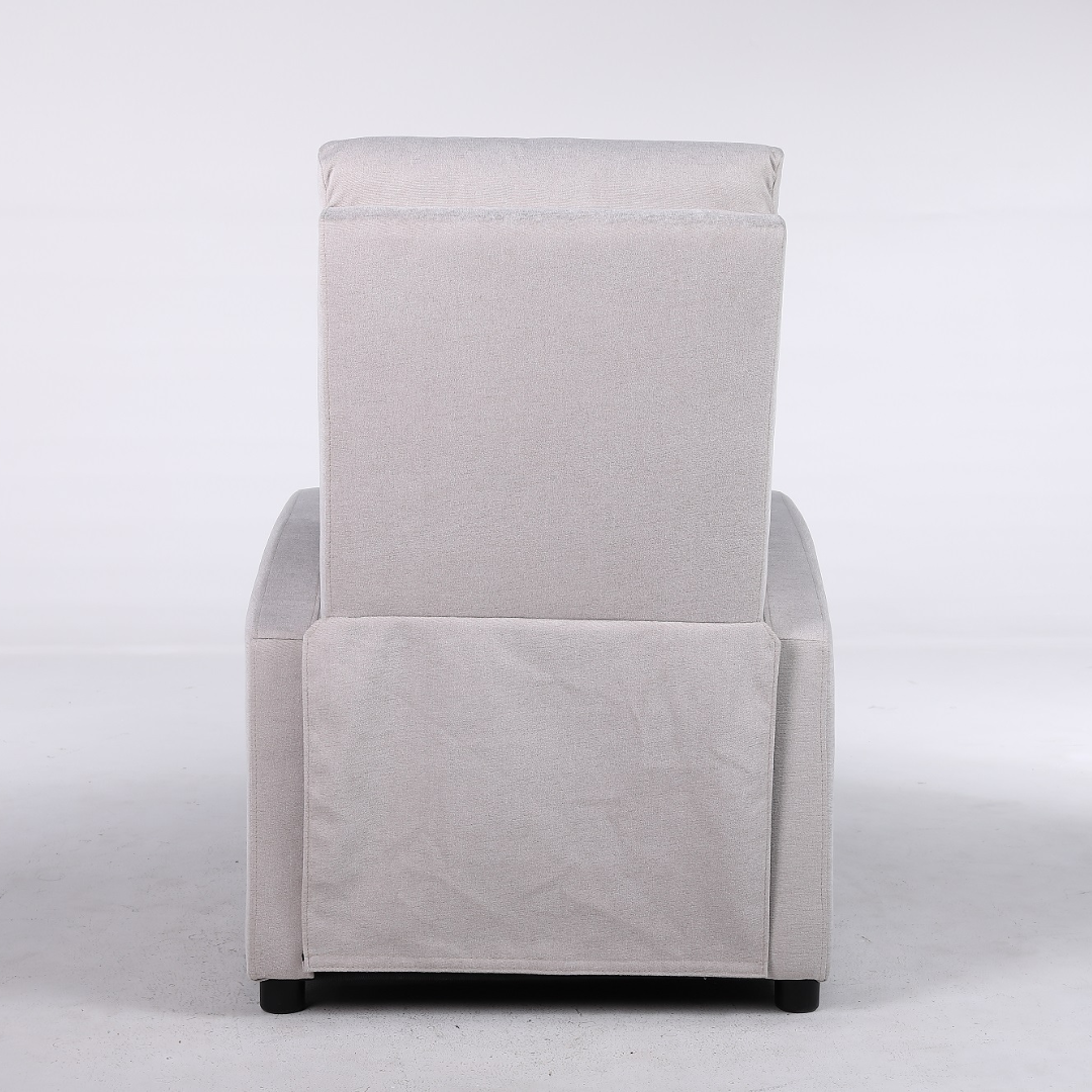 Fotoliu Recliner Stofa Gri