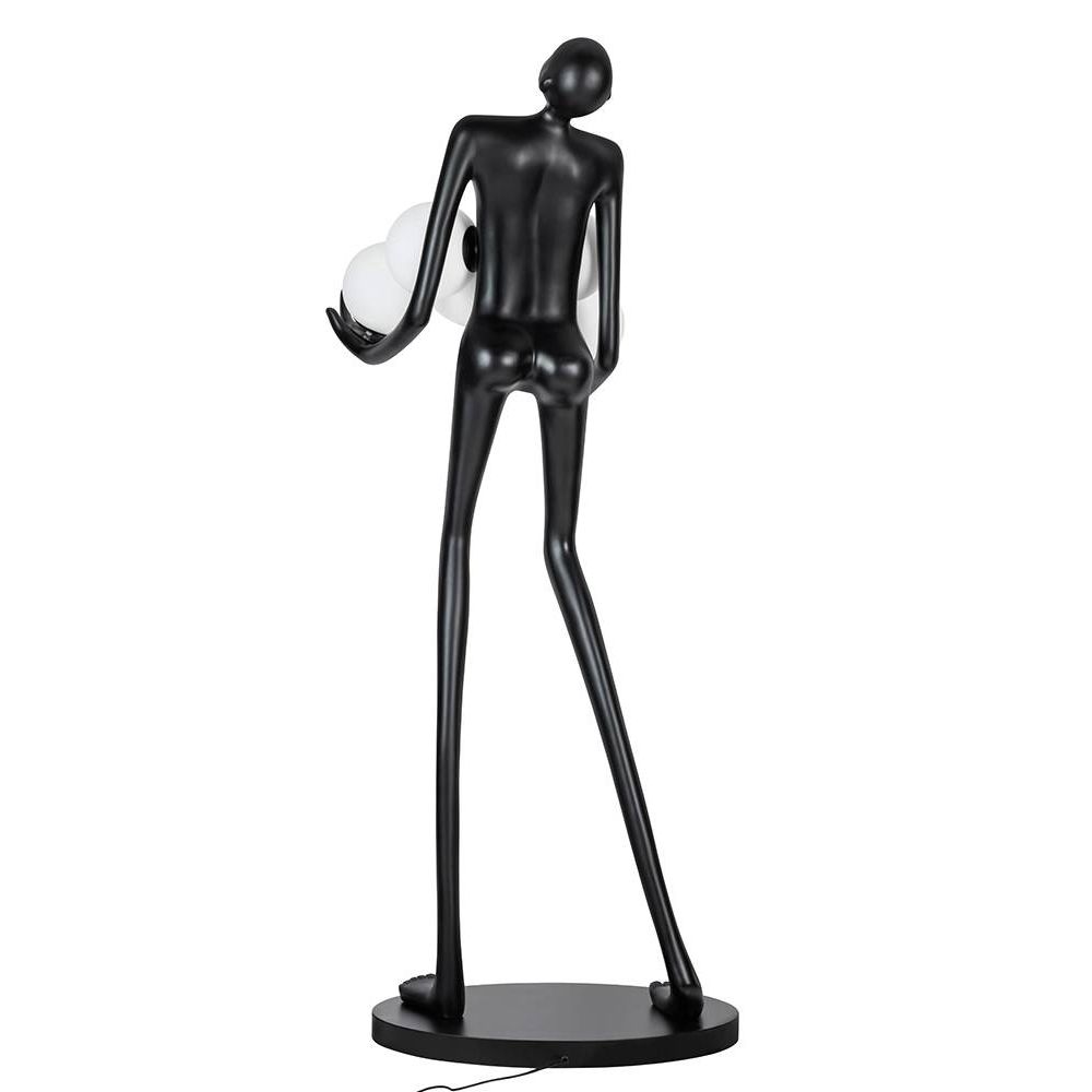 Lampadar Luxury OMNIO Black 180cm