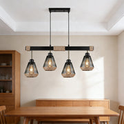 Lustra Suspendata LOKY Black & Brown