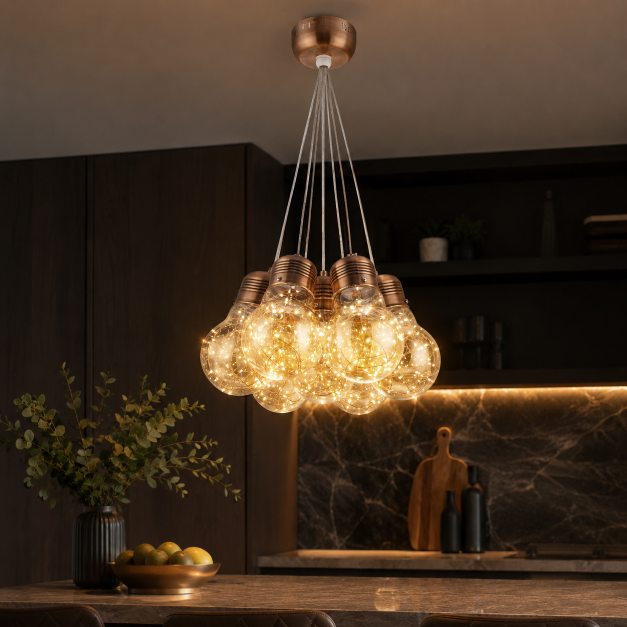 Lustra LED BULBS Unique Bronze Echivalent 75W